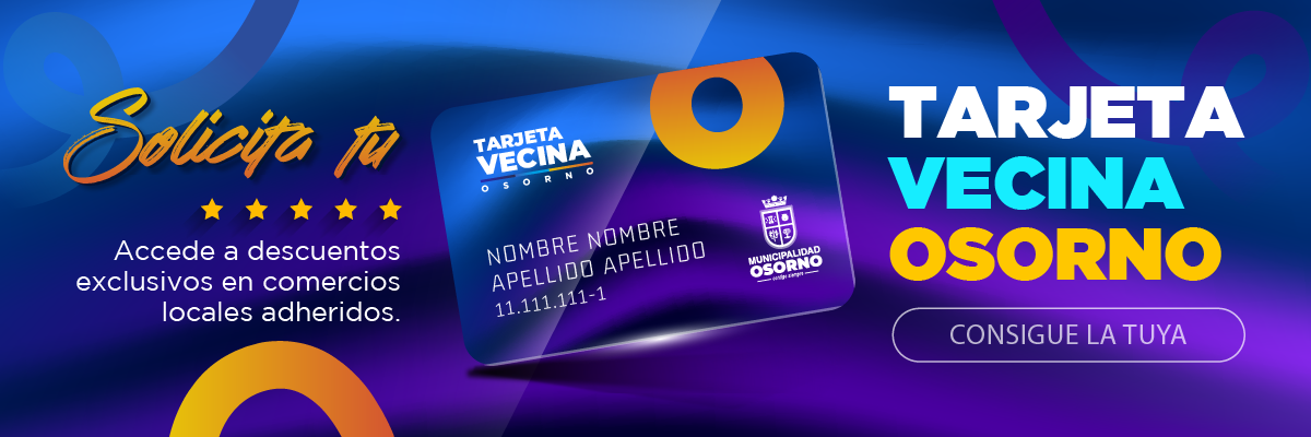 Tarjeta Vecina Osorno